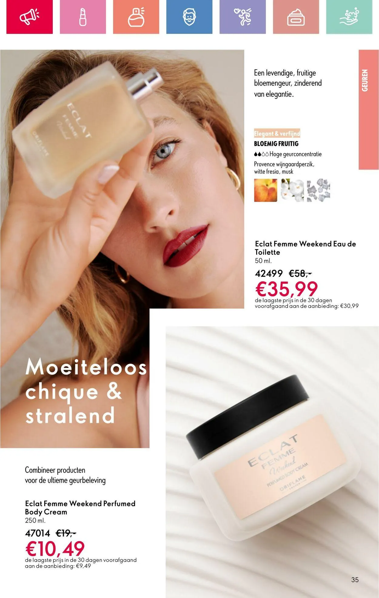 Oriflame Actuele folder van 24 augustus tot 7 september 2025 - Folder pagina 35