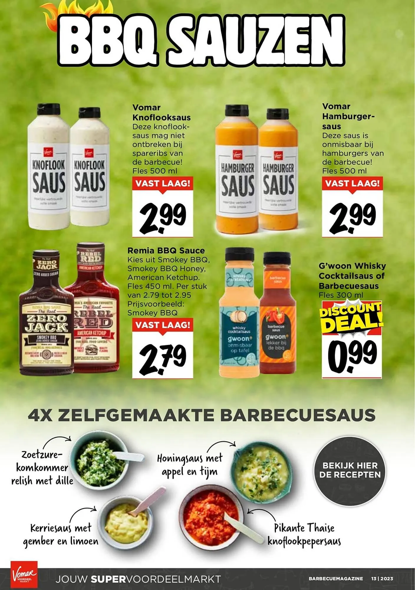 Vomar BBQ folder van 27 april tot 16 september 2023 - Folder pagina 13