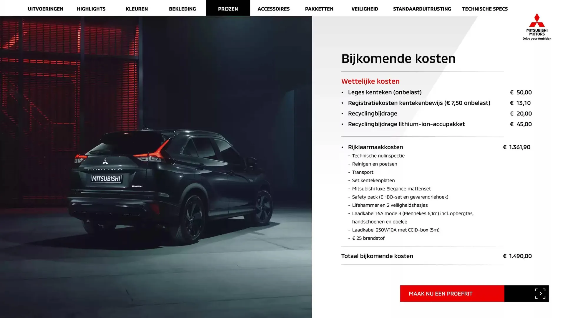 Mitsubishi folder van 25 december tot 25 december 2025 - Folder pagina 11