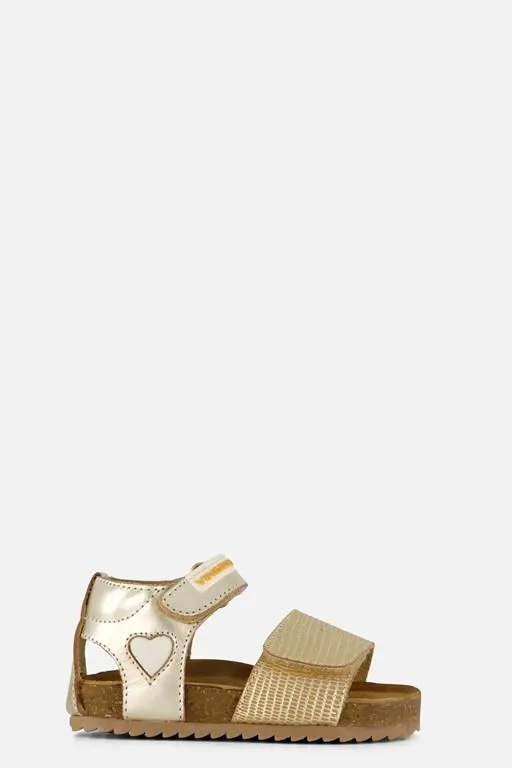 Floor Sandalen goud Leer