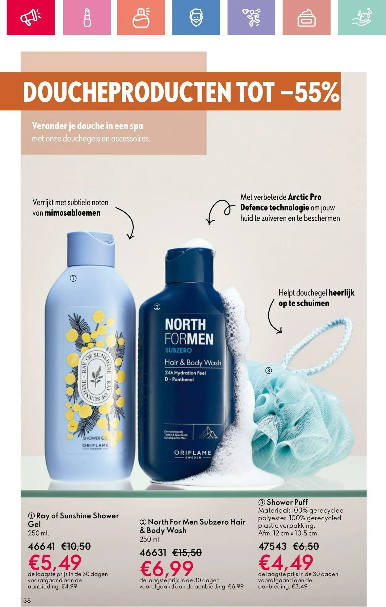 Oriflame Actuele folder van 24 augustus tot 7 september 2025 - Folder pagina 138
