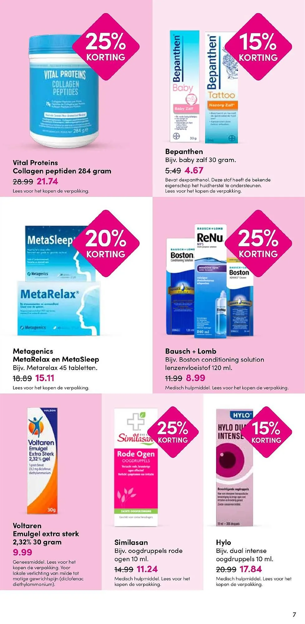 Drogisterij Visser folder van 9 maart tot 24 maart 2026 - Folder pagina 7