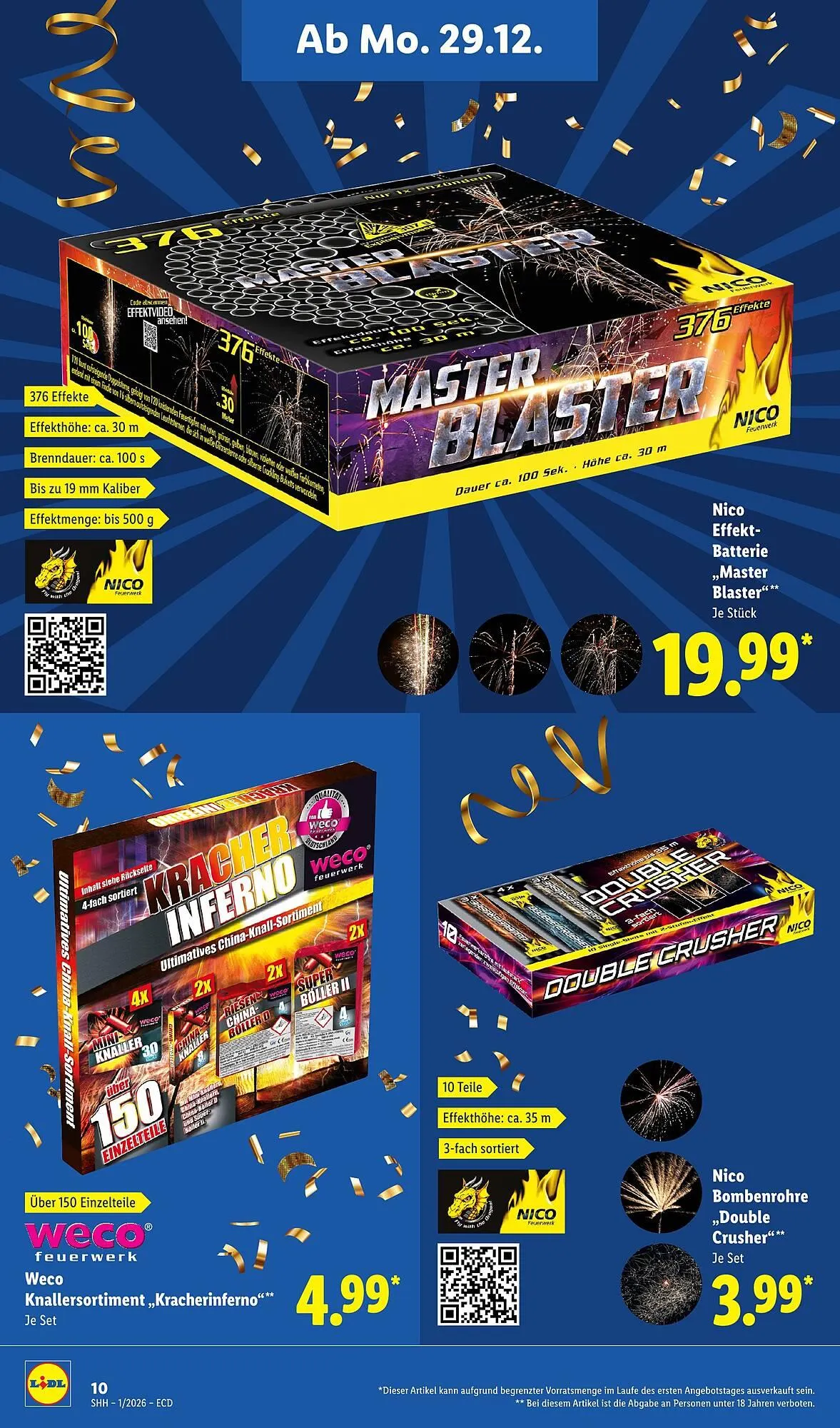 Lidl DE folder van 29 december tot 31 december 2025 - Folder pagina 10