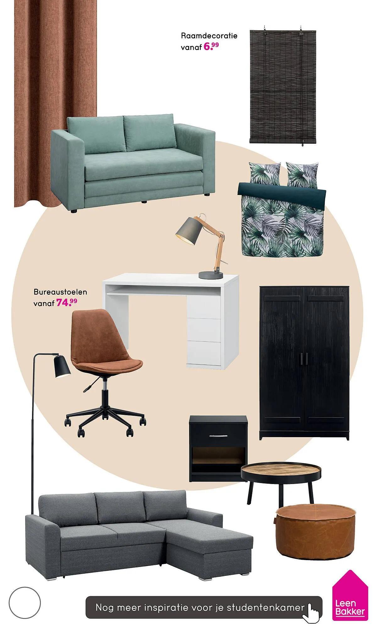 Leen Bakker folder - Slaapkamer van 22 mei tot 12 mei 2024 - Folder pagina 19