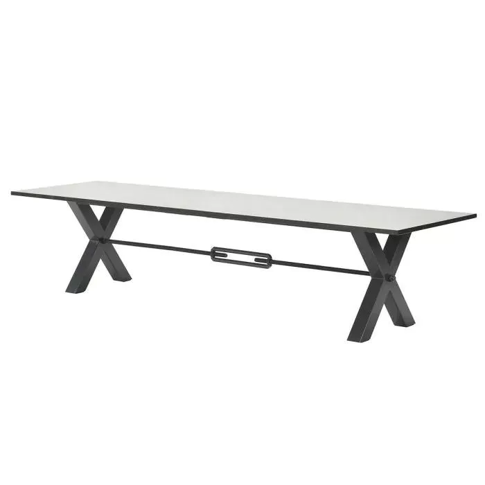 New Castle tuintafel 240 x 100 cm - diamond black