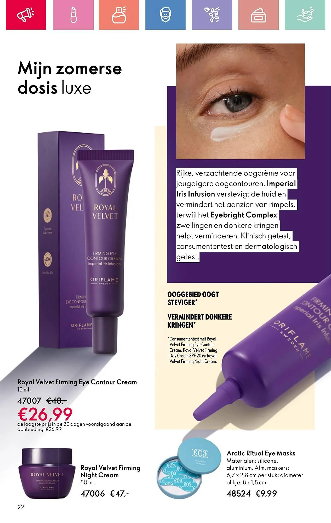 Oriflame folder van 13 juli tot 2 augustus 2025 - Folder pagina 22