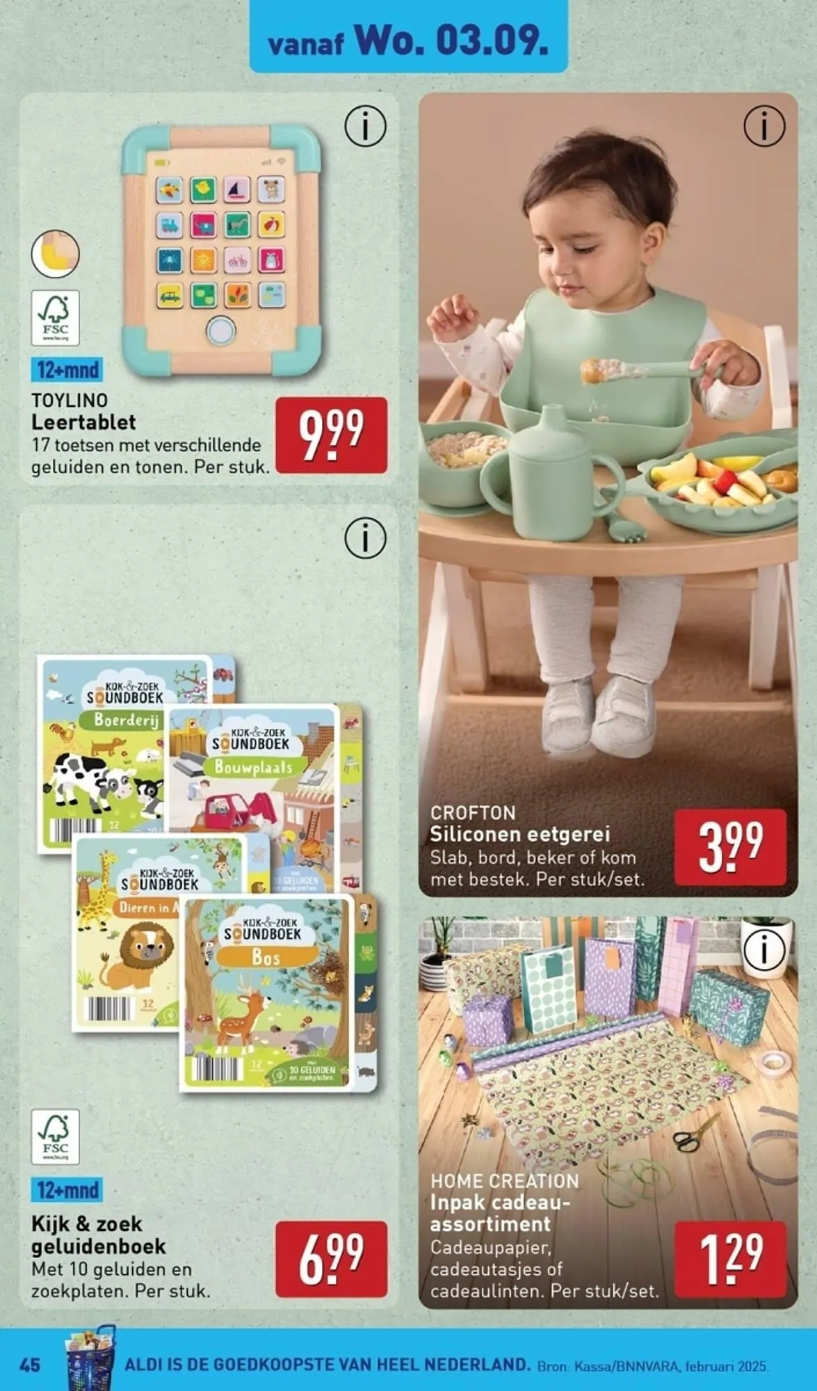 ALDI folder van 1 september tot 8 september 2025 - Folder pagina 45