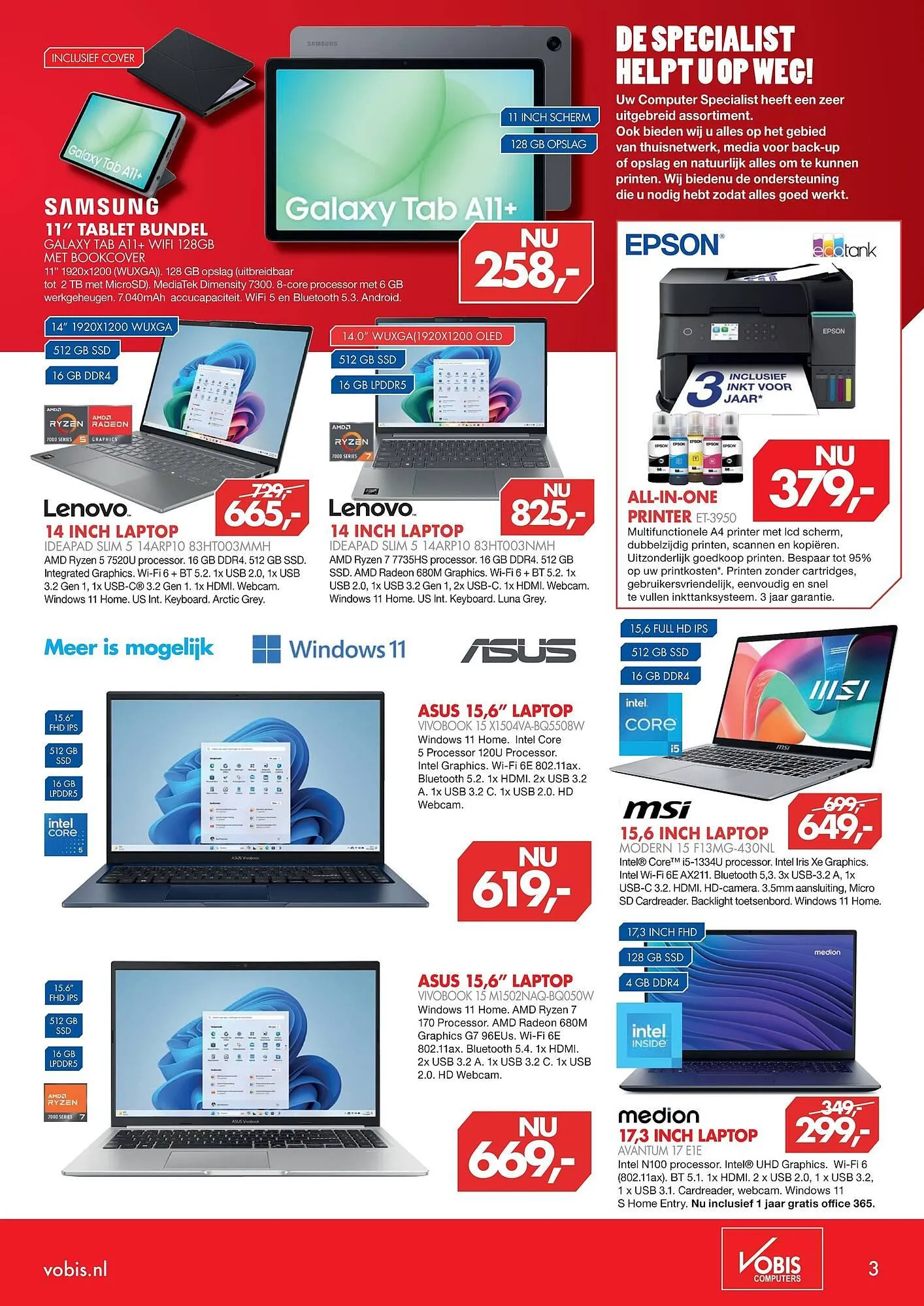Vobis folder van 16 maart tot 29 maart 2026 - Folder pagina 3
