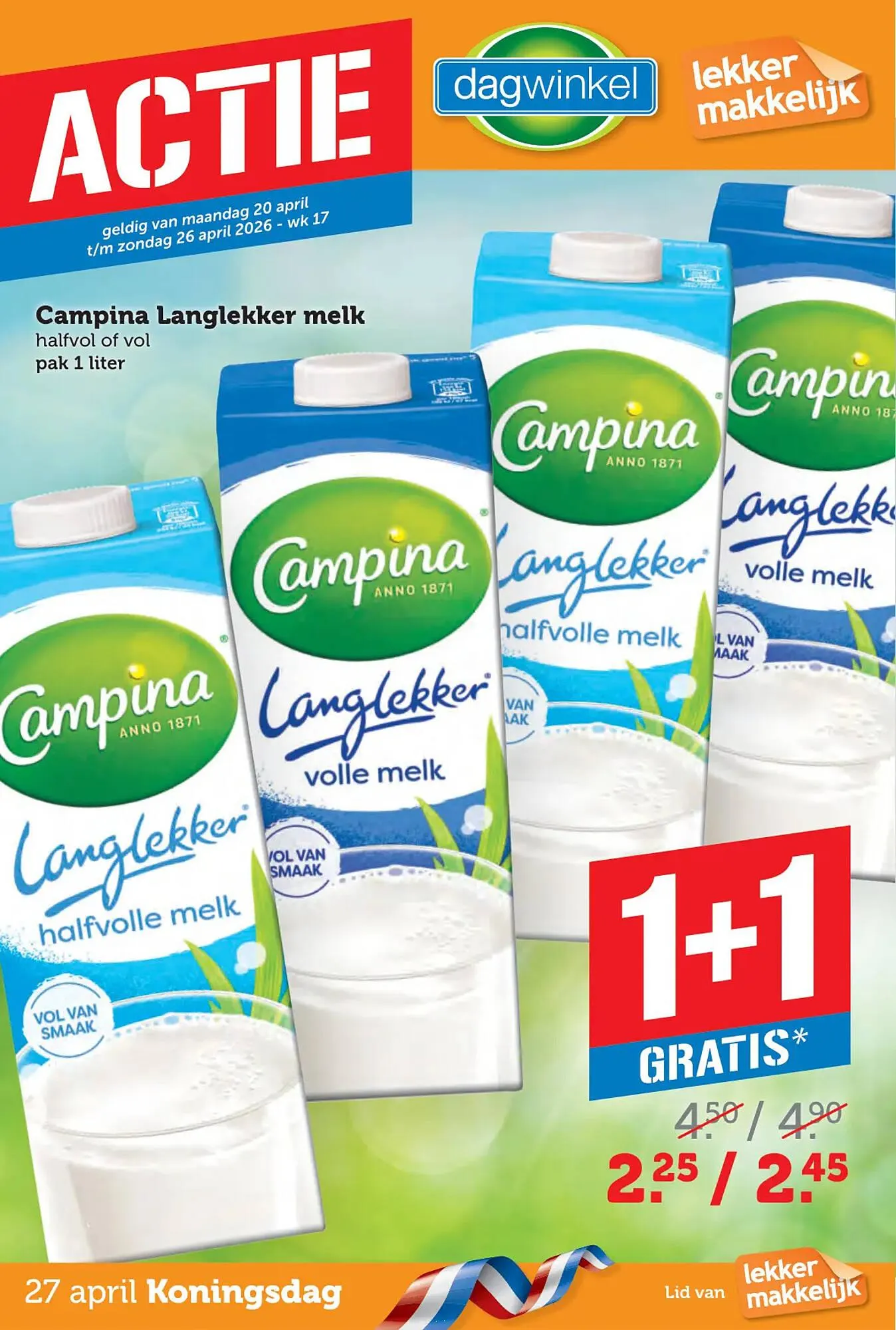Dagwinkel folder van 20 april tot 26 april 2026 - Folder pagina 1
