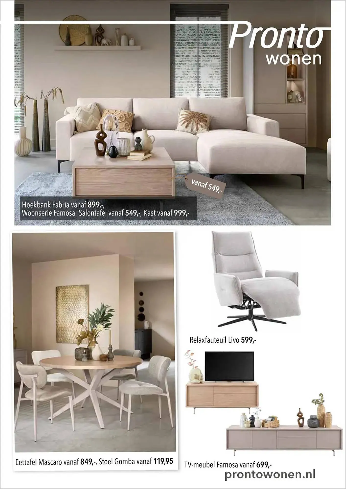 Pronto wonen folder van 2 december tot 7 december 2025 - Folder pagina 2