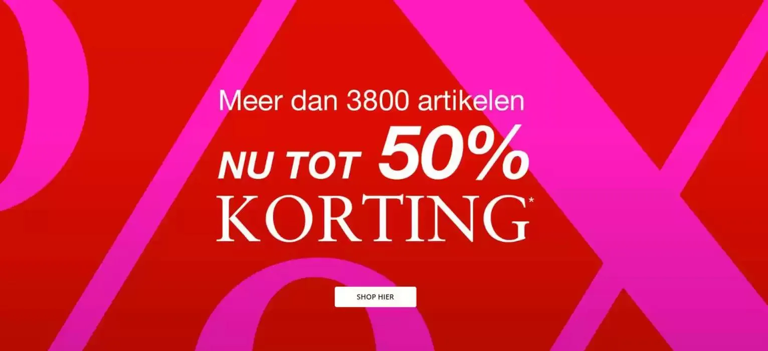 Nu tot 50% korting  - 1