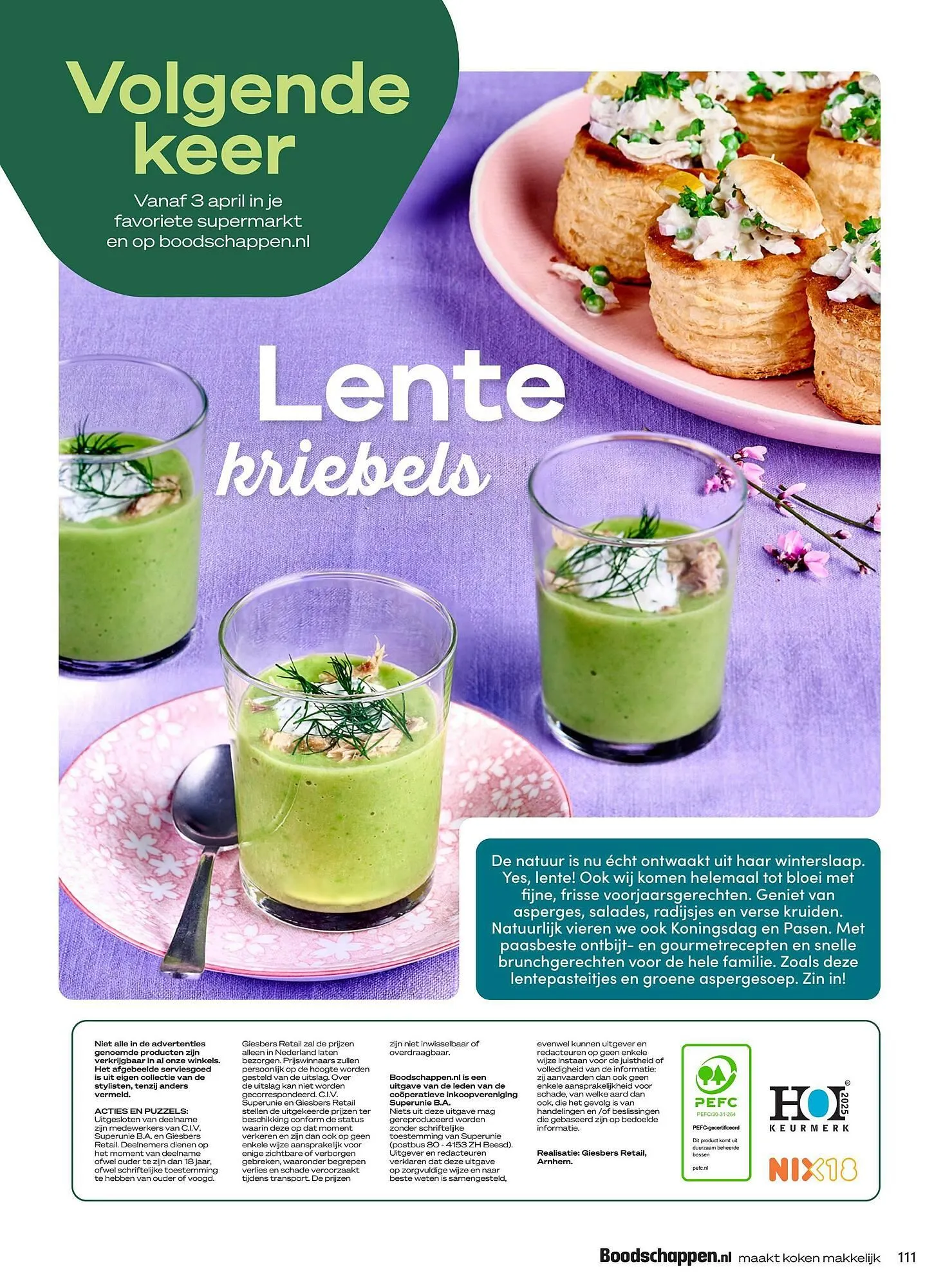 Boodschappen folder van 1 maart tot 31 maart 2025 - Folder pagina 111