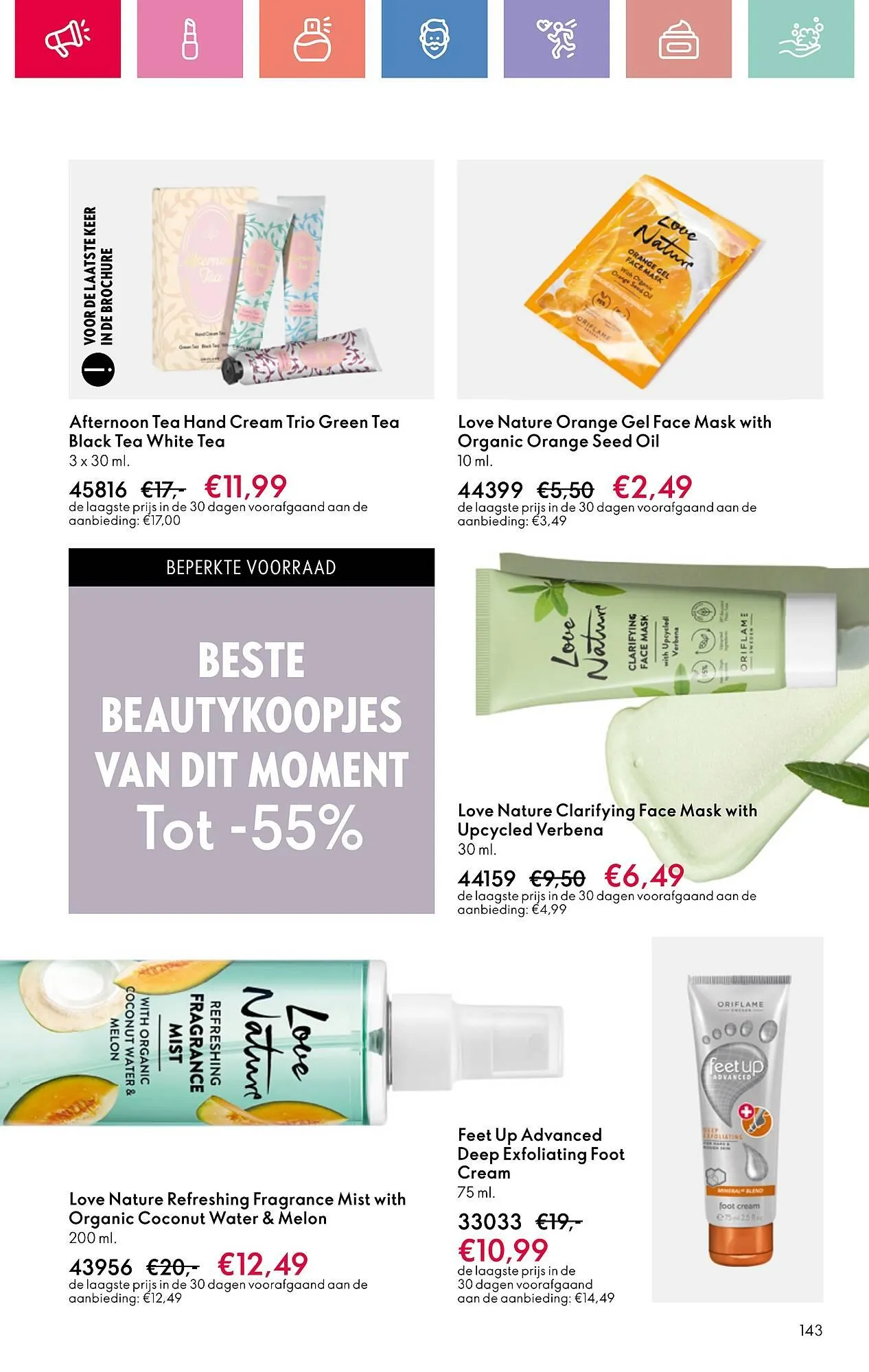Oriflame folder van 7 mei tot 10 mei 2025 - Folder pagina 143