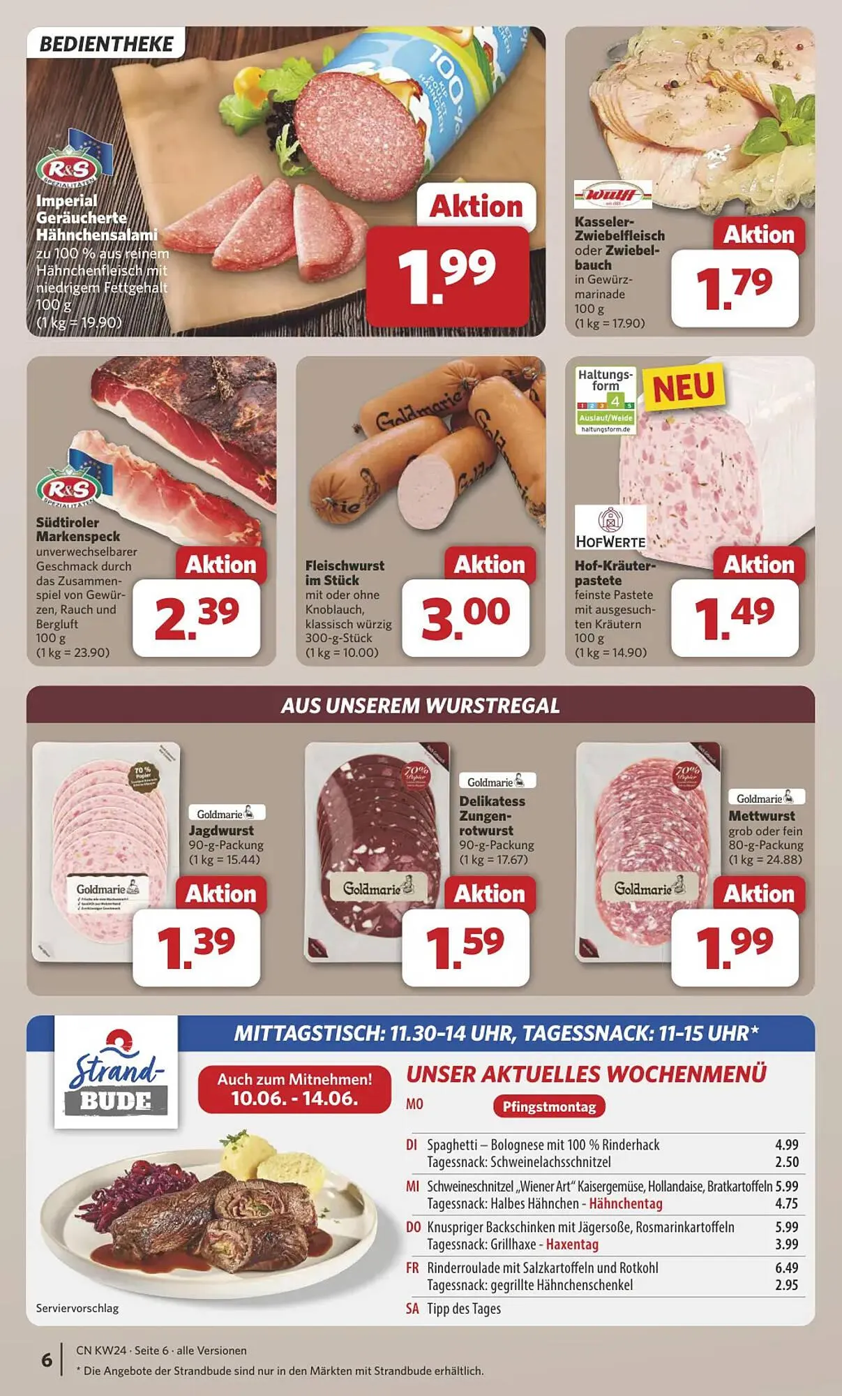 Combi Markt DE folder van 10 juni tot 14 juni 2025 - Folder pagina 6