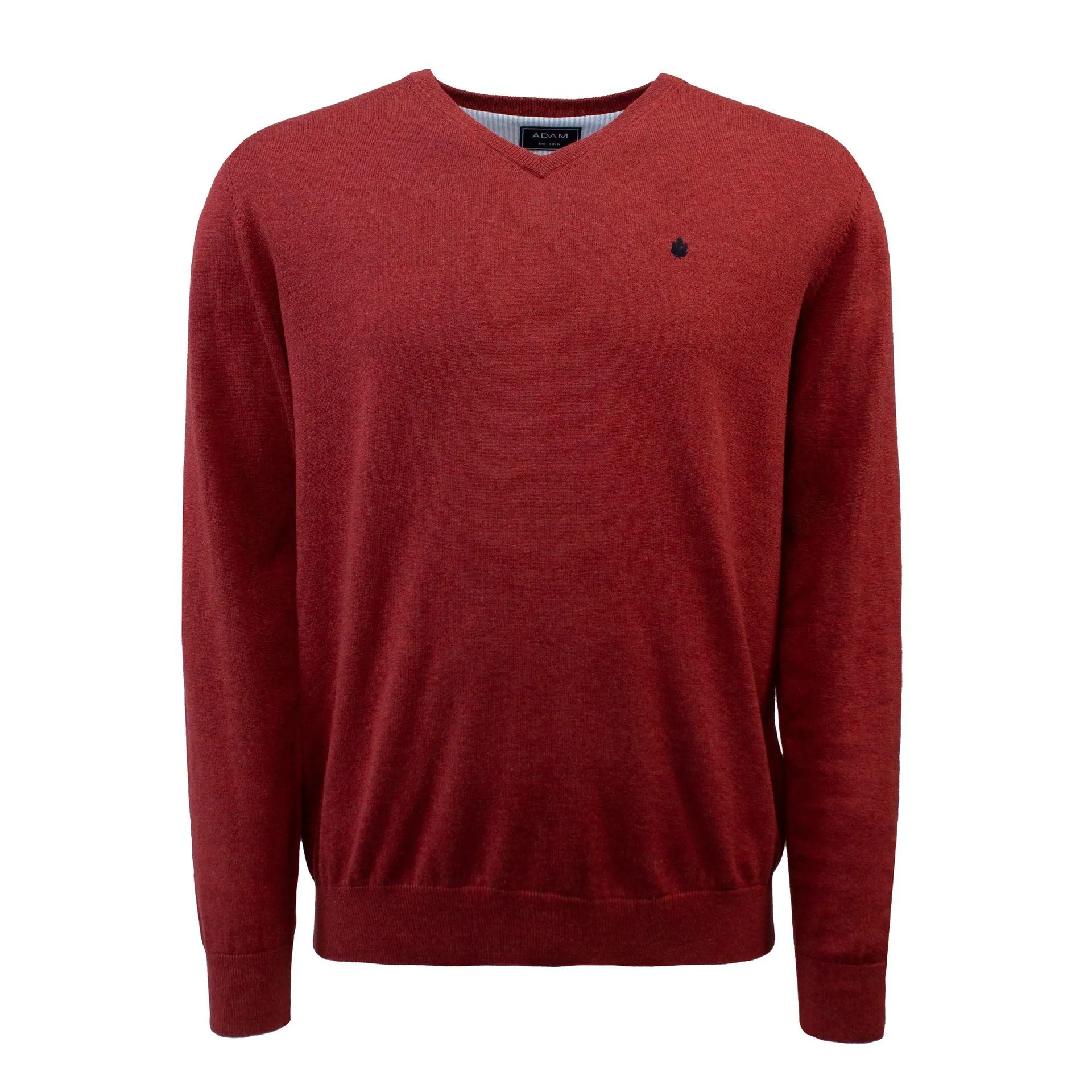 organic katoenen pullover v-hals