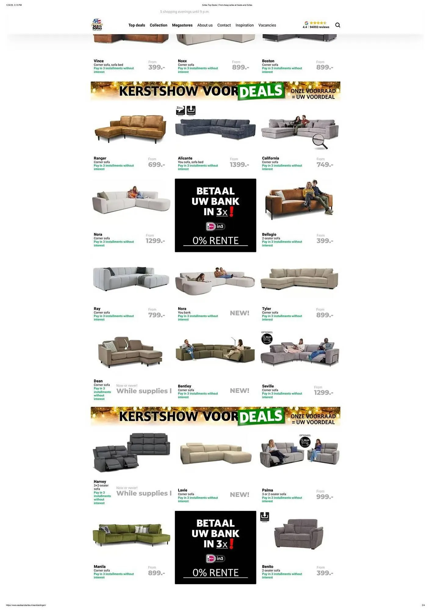 Seats and Sofas folder van 10 december tot 24 december 2025 - Folder pagina 2