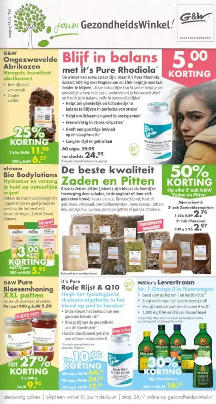 Blijf in balans van 20 januari tot 23 februari 2025 - Folder pagina 1