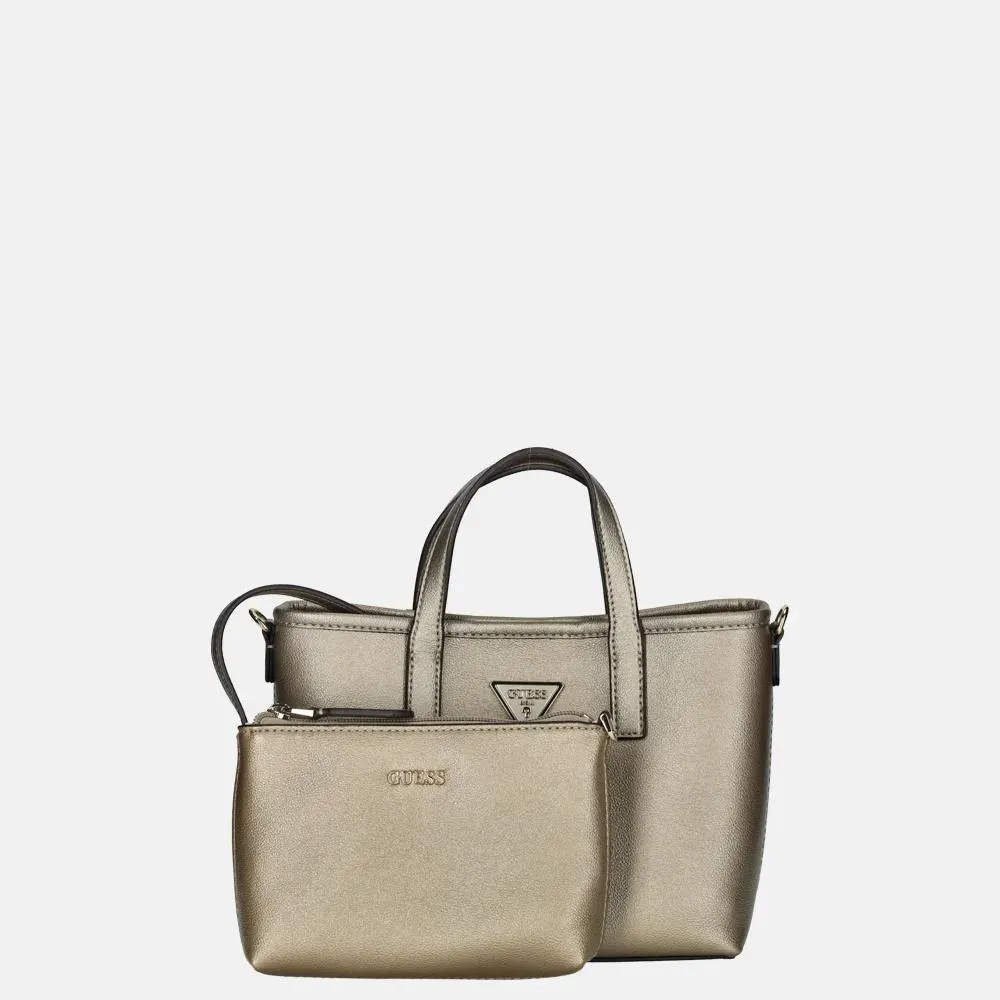 Guess Latona handtas mini pewter