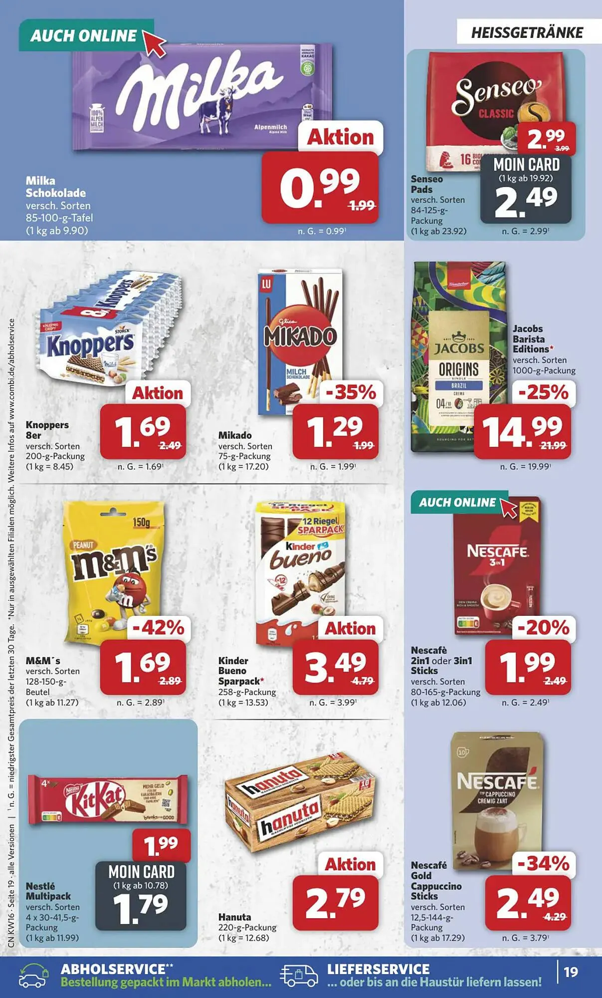 Combi Markt DE folder van 13 april tot 18 april 2026 - Folder pagina 19