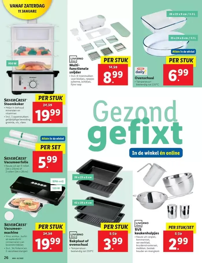 Actuele speciale acties van 2 januari tot 15 januari 2025 - Folder pagina 28