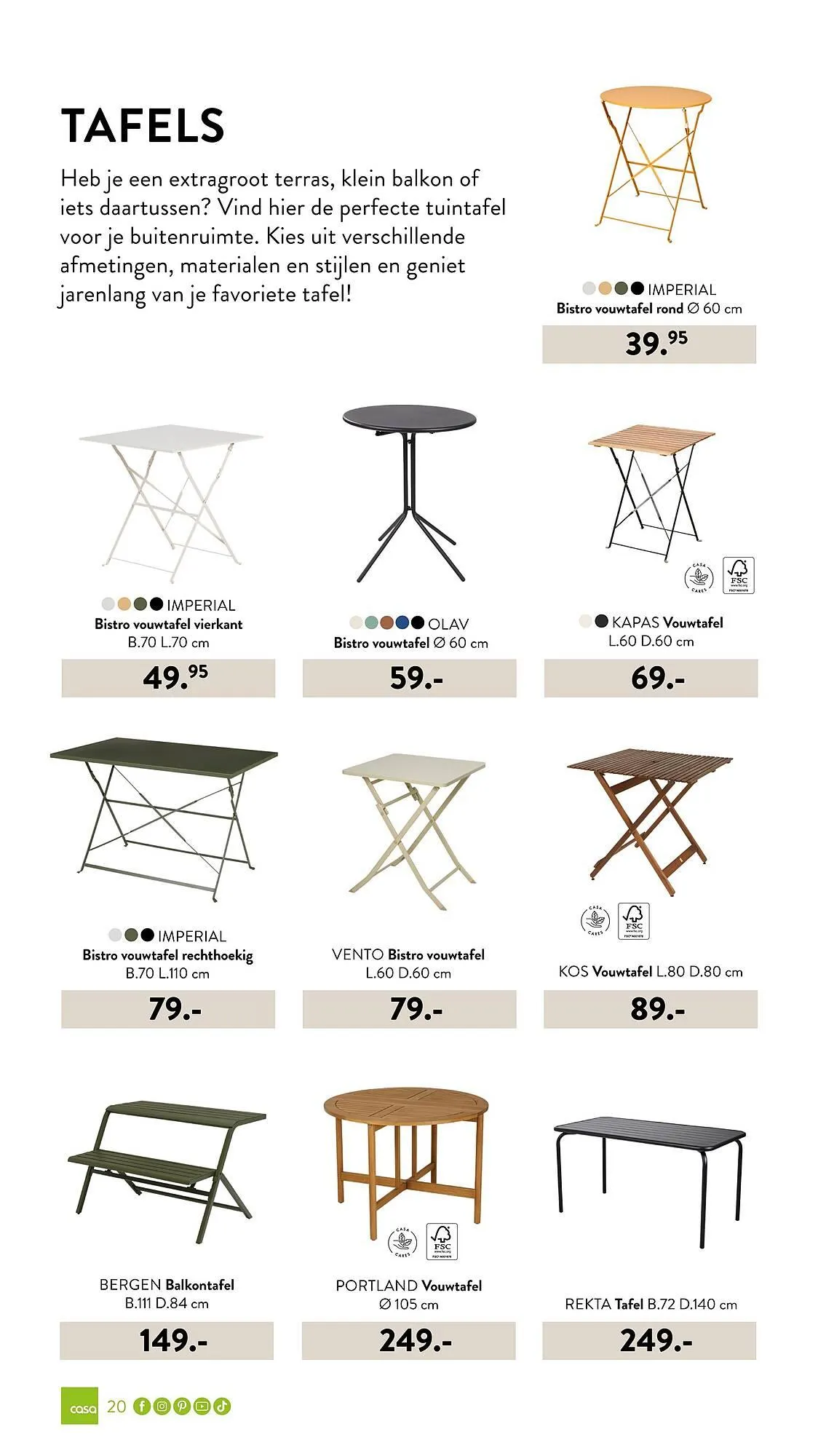 Casa folder van 3 maart tot 1 oktober 2025 - Folder pagina 20