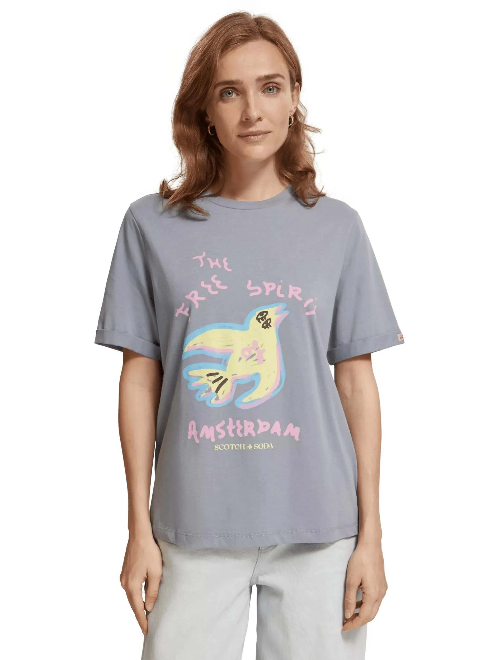 Relaxed fit tie-dye T-shirt