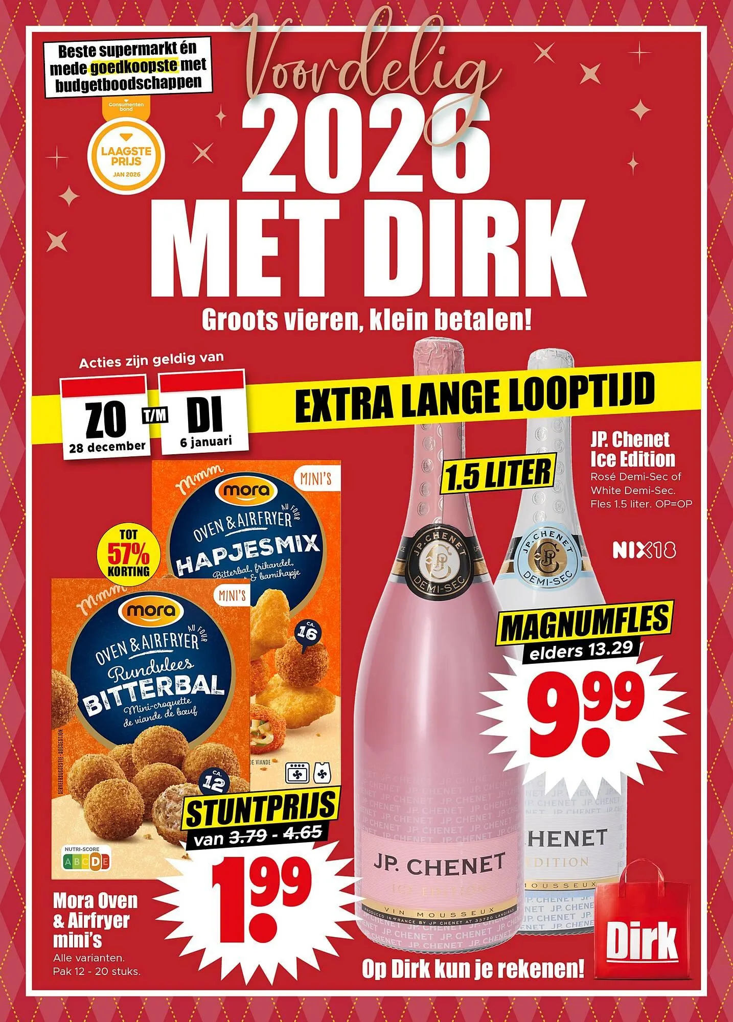 Dirk folder van 28 december tot 6 januari 2026 - Folder pagina 1