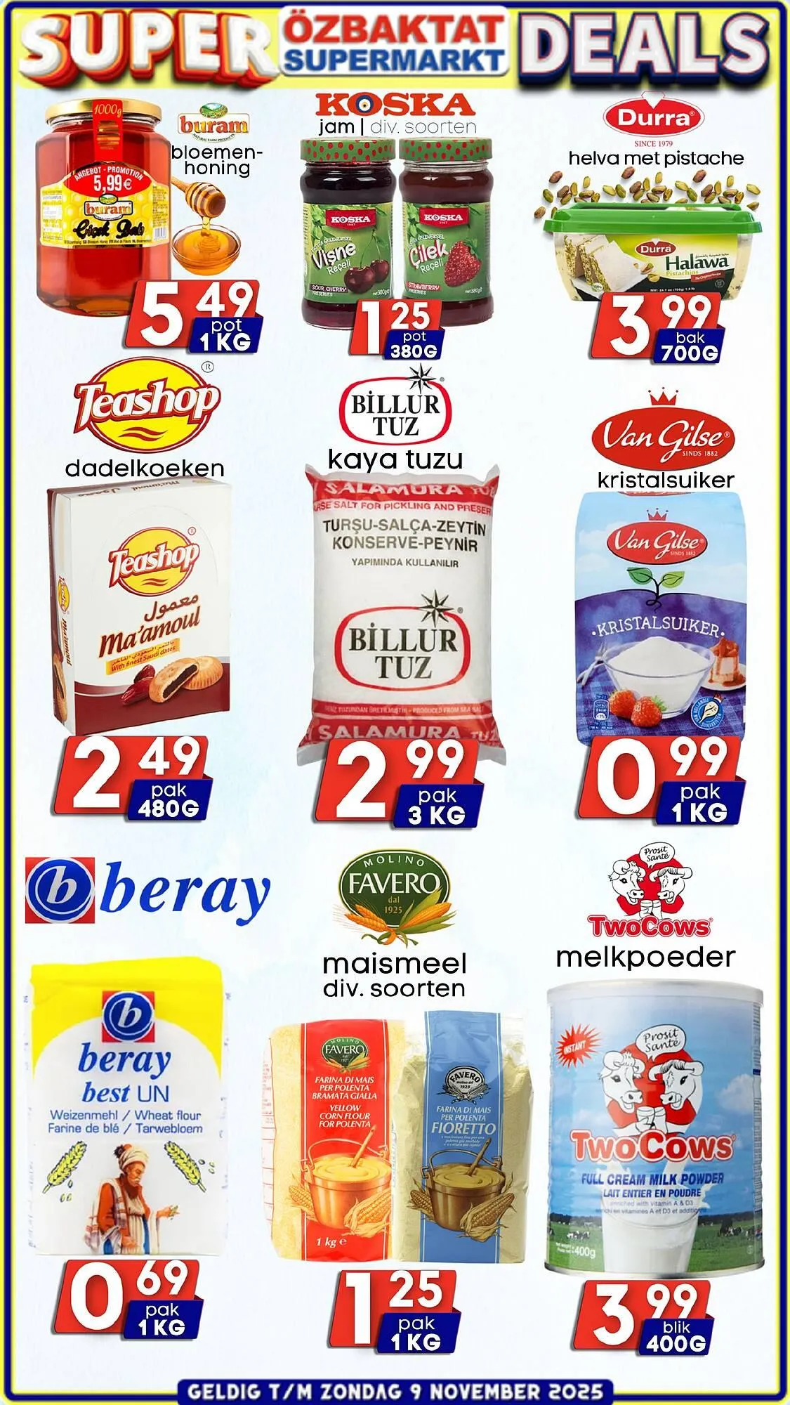 Özbaktat Supermarkt folder van 11 september tot 9 november 2025 - Folder pagina 4