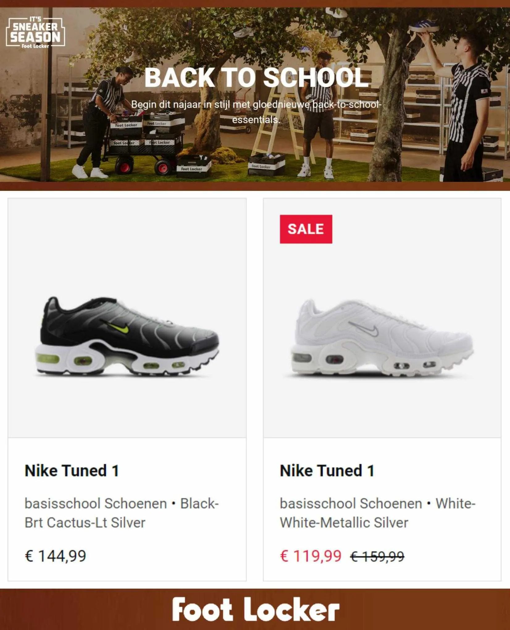 Foot Locker Folder van 31 juli tot 5 september 2023 - folder pagina 2