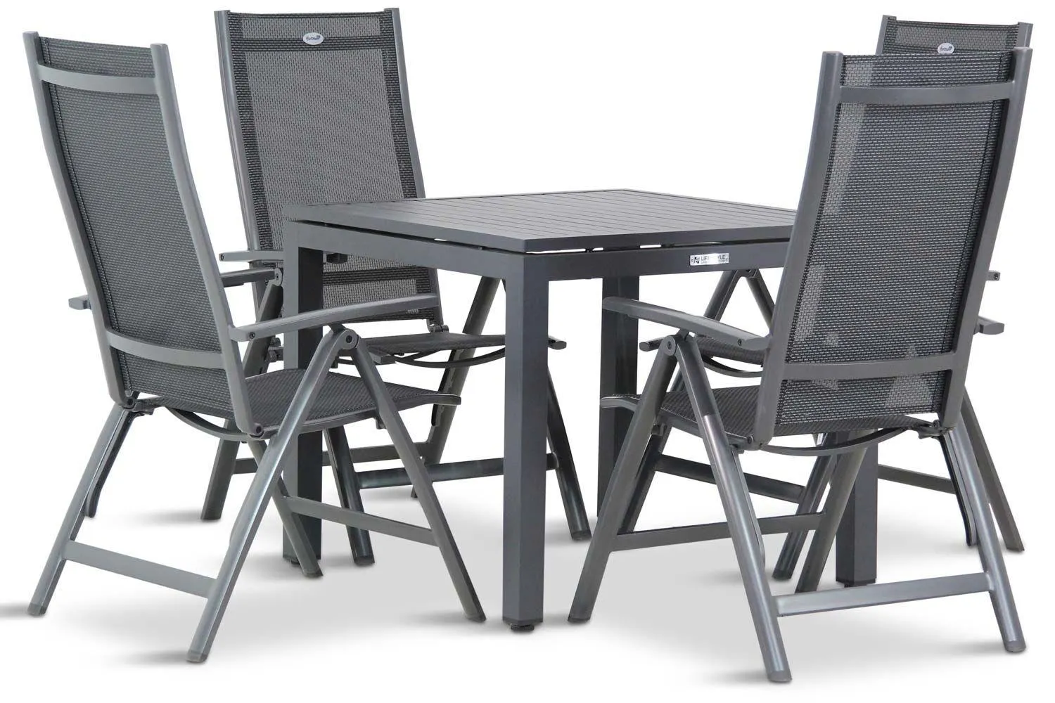 Hartman Royal Club/Concept 90 cm dining tuinset 5-delig