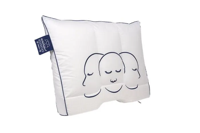 Silvana Support Hoofdkussen Fluorine Medium Stevig - blauw 60x70cm