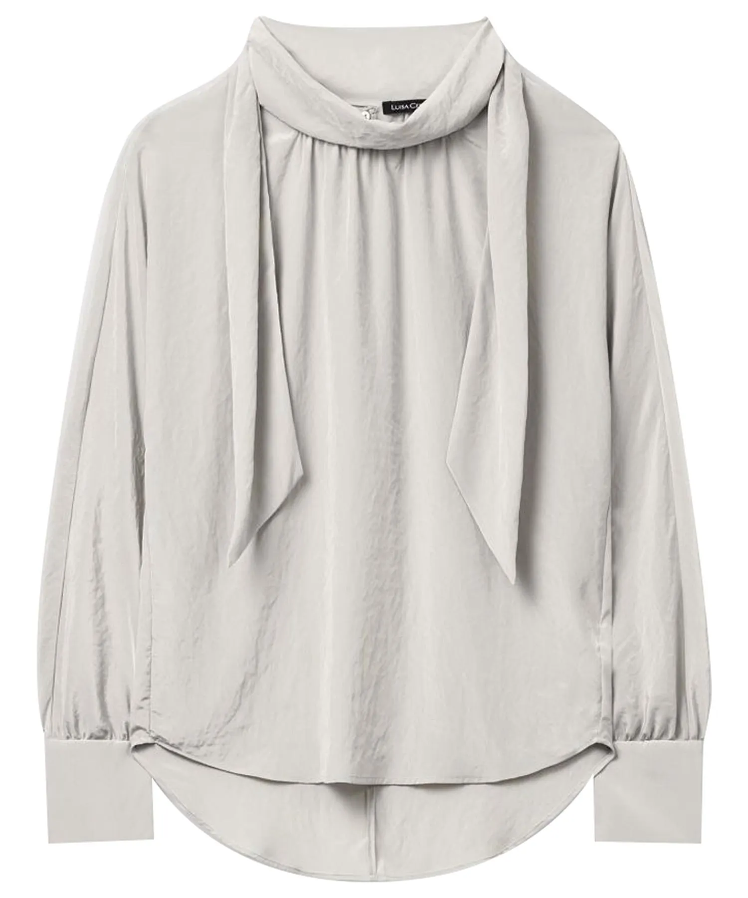 Luisa Cerano silky blouse met strik