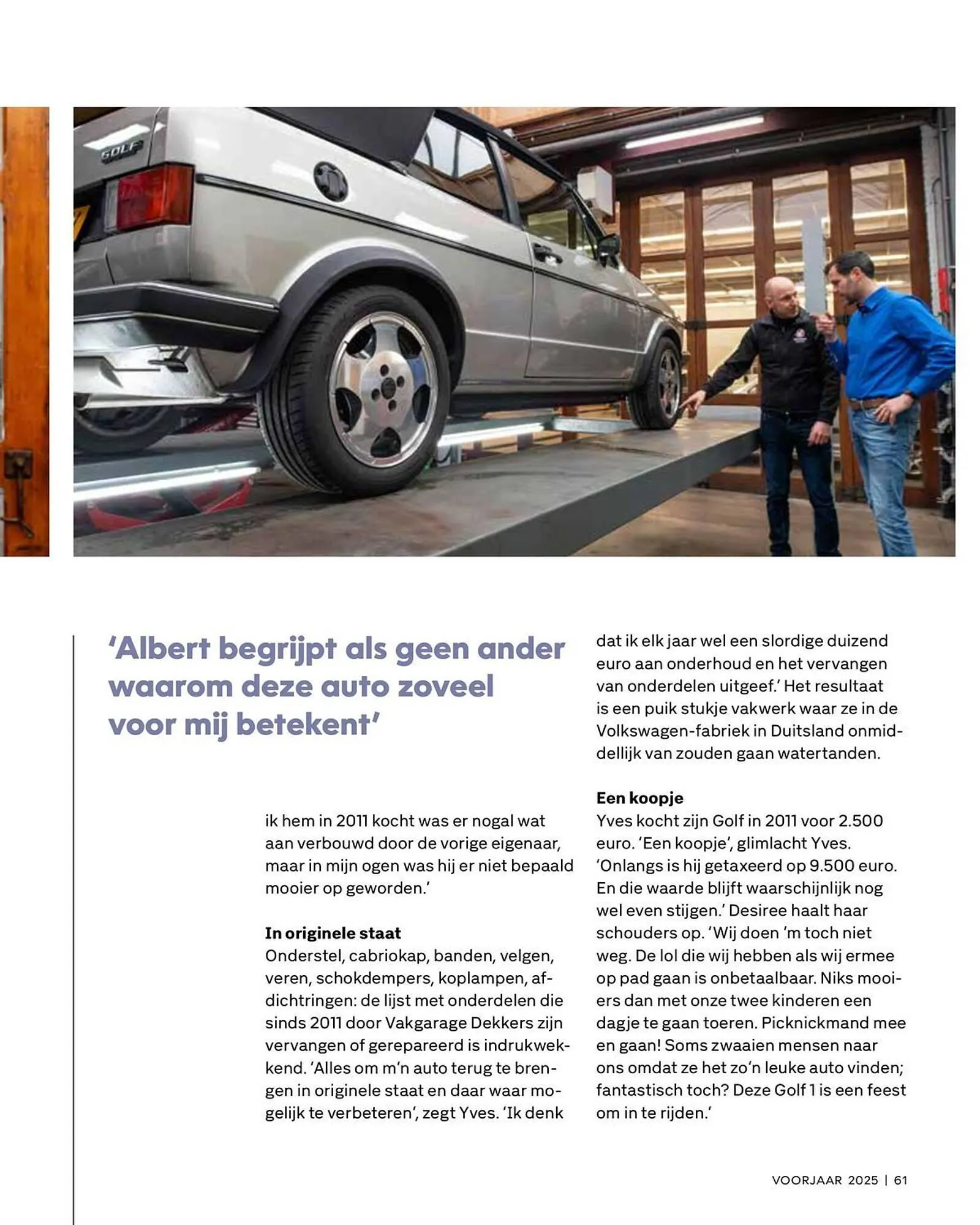 Vakgarage folder van 28 maart tot 30 april 2025 - Folder pagina 61