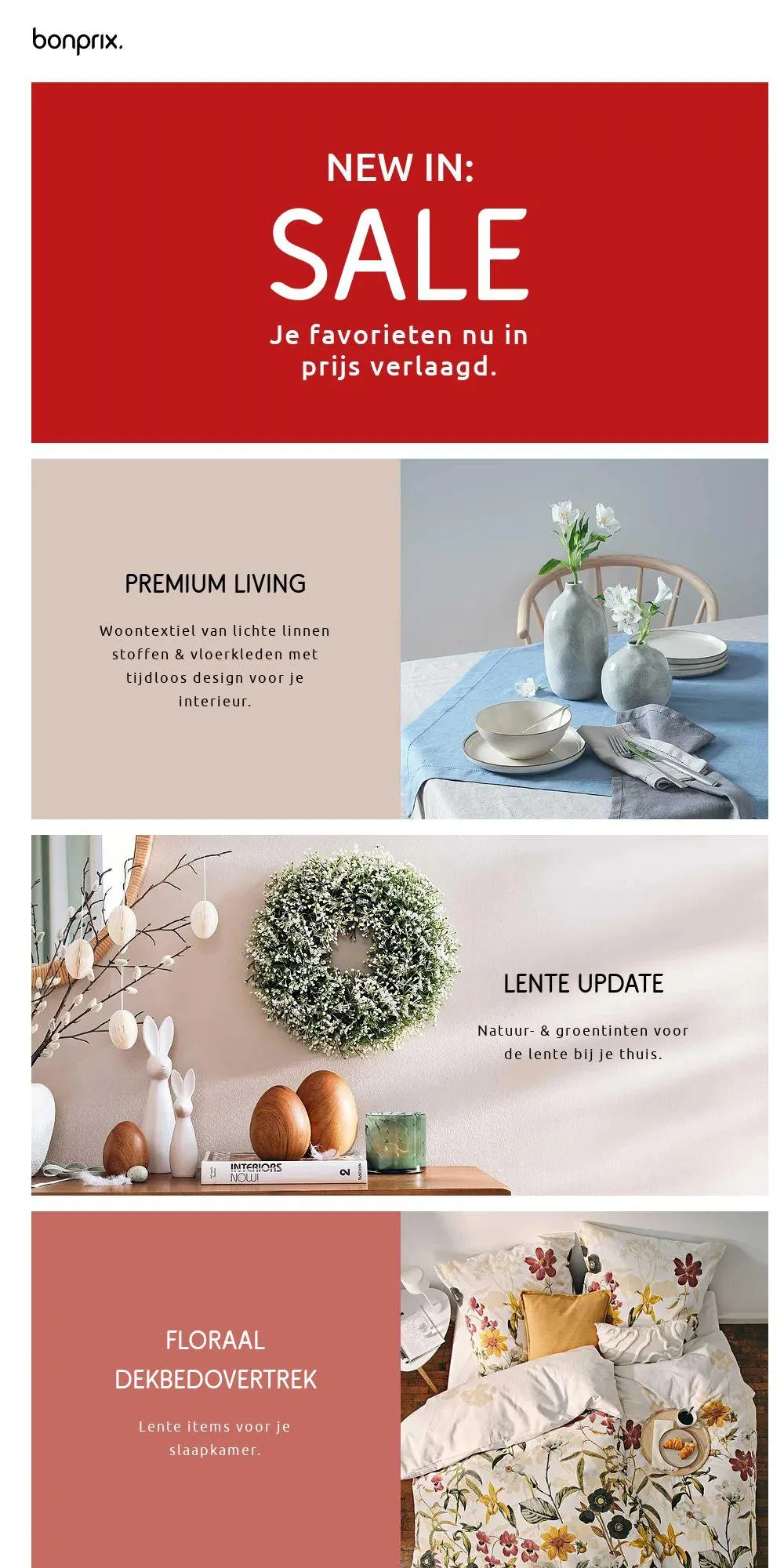 Bonprix Actuele folder van 31 maart tot 6 april 2025 - Folder pagina 1