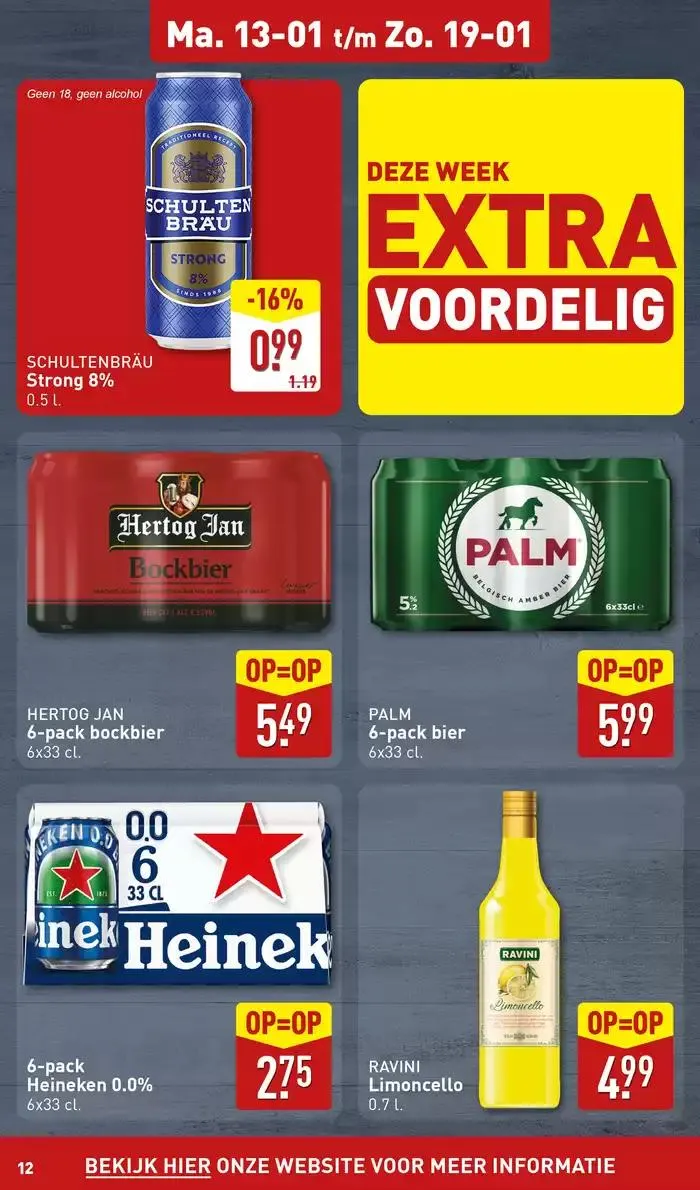 Exclusieve deals en koopjes van 9 januari tot 16 januari 2025 - Folder pagina 12