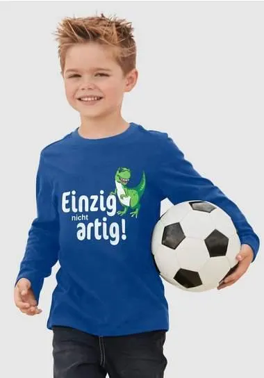 KIDSWORLD Shirt met lange mouwen EINZIG NICHT ARTG!