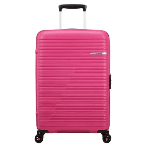 American Tourister Harde Koffer / Trolley / Reiskoffer 67 cm (Medium) Liftoff Rose