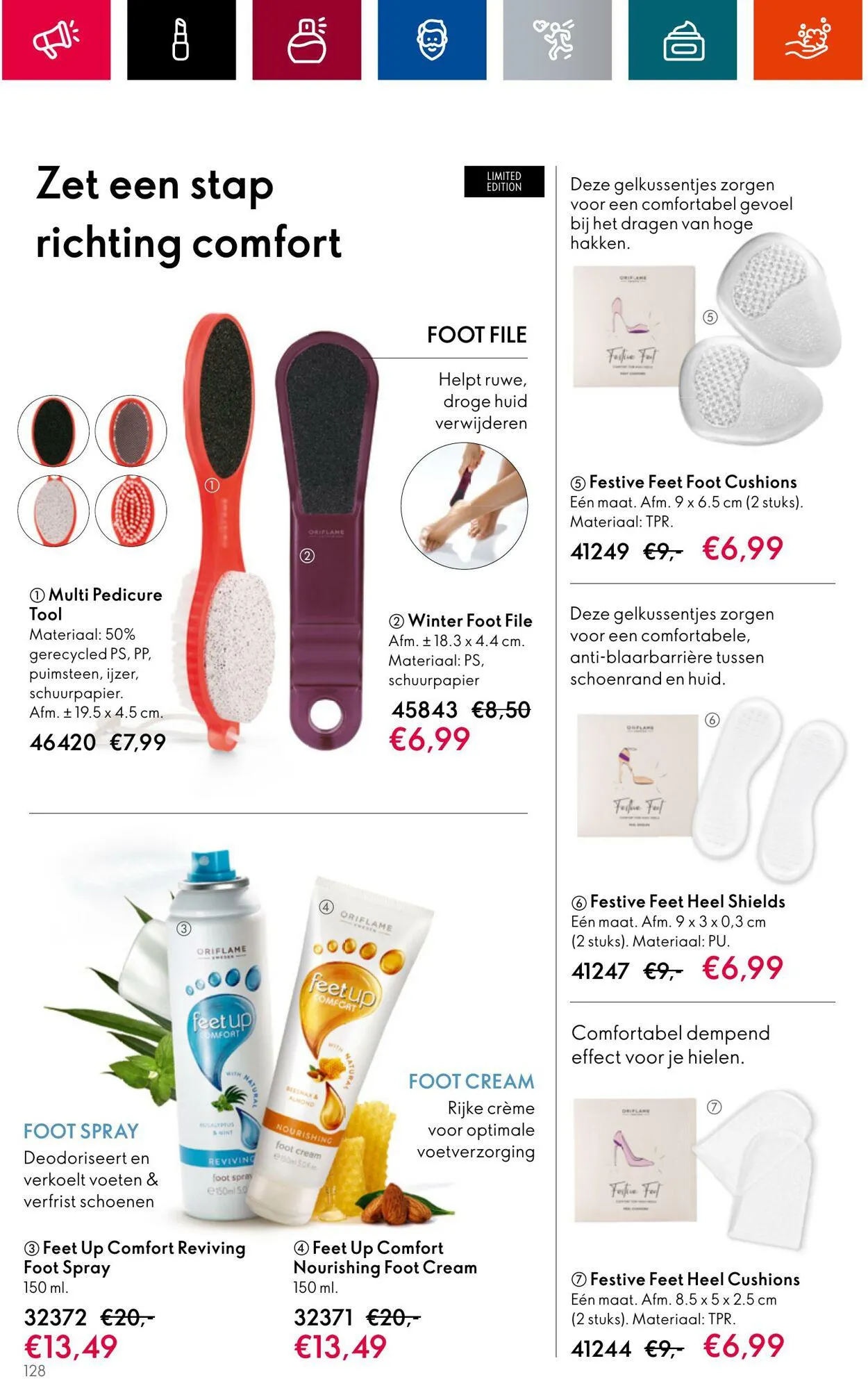 Oriflame Actuele folder van 28 juni tot 18 juli 2023 - Folder pagina 128