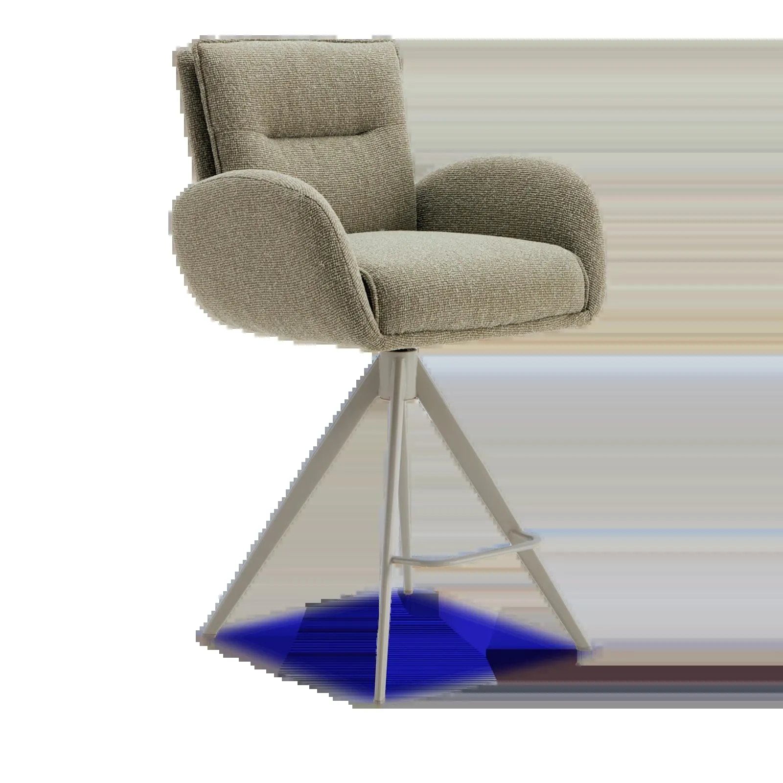 Barstoel Skye (poot: beige) - Lodge Thyme