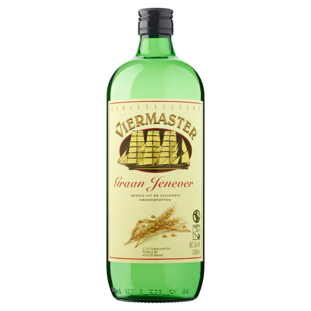 Viermaster Graan Jenever 1 L