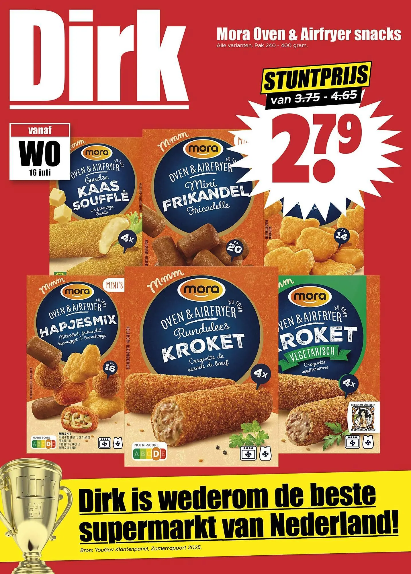 Dirk folder van 16 juli tot 22 juli 2025 - Folder pagina 1