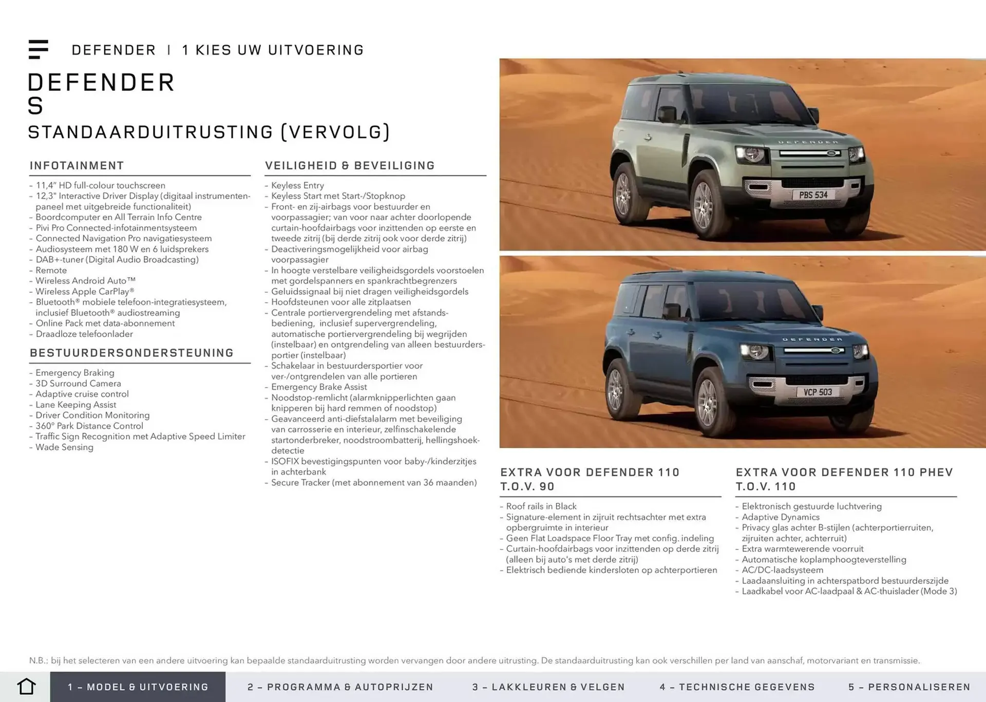Land Rover folder van 20 november tot 30 juni 2025 - Folder pagina 4
