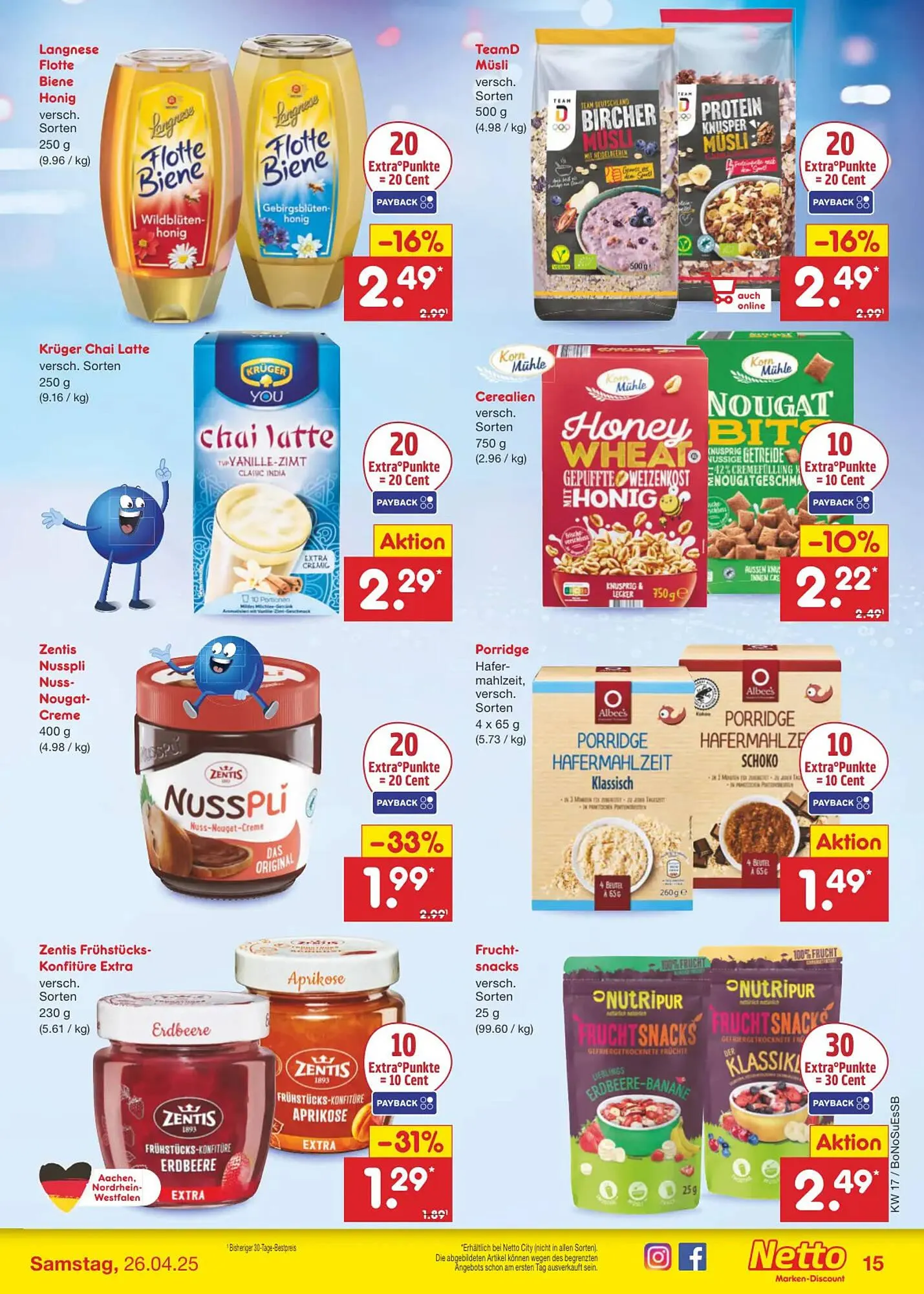 Netto Marken-Discount DE folder van 22 april tot 26 april 2025 - Folder pagina 17