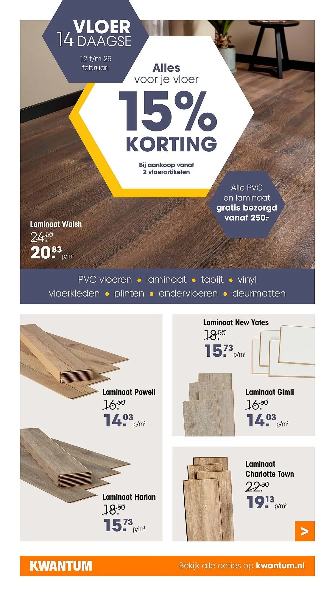 Kwantum folder van 12 februari tot 25 februari 2024 - Folder pagina 2