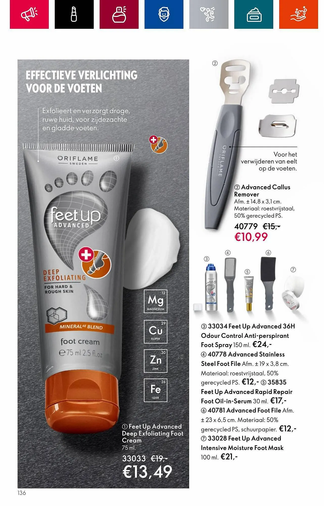 Oriflame folder van 18 juli tot 1 augustus 2023 - Folder pagina 136