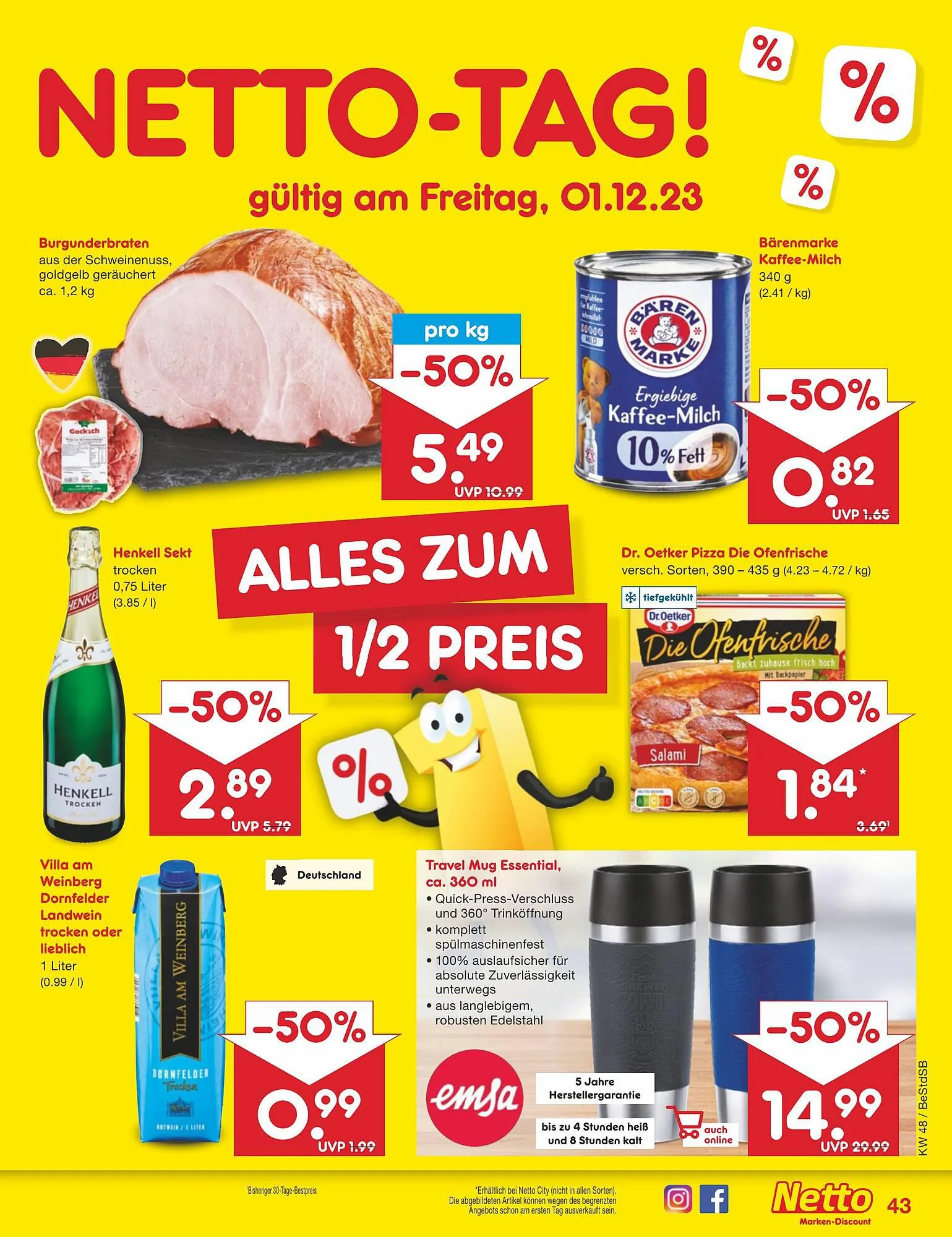 Netto Marken-Discount Duitsland Folder van 27 november tot 2 december 2023 - Folder pagina 40