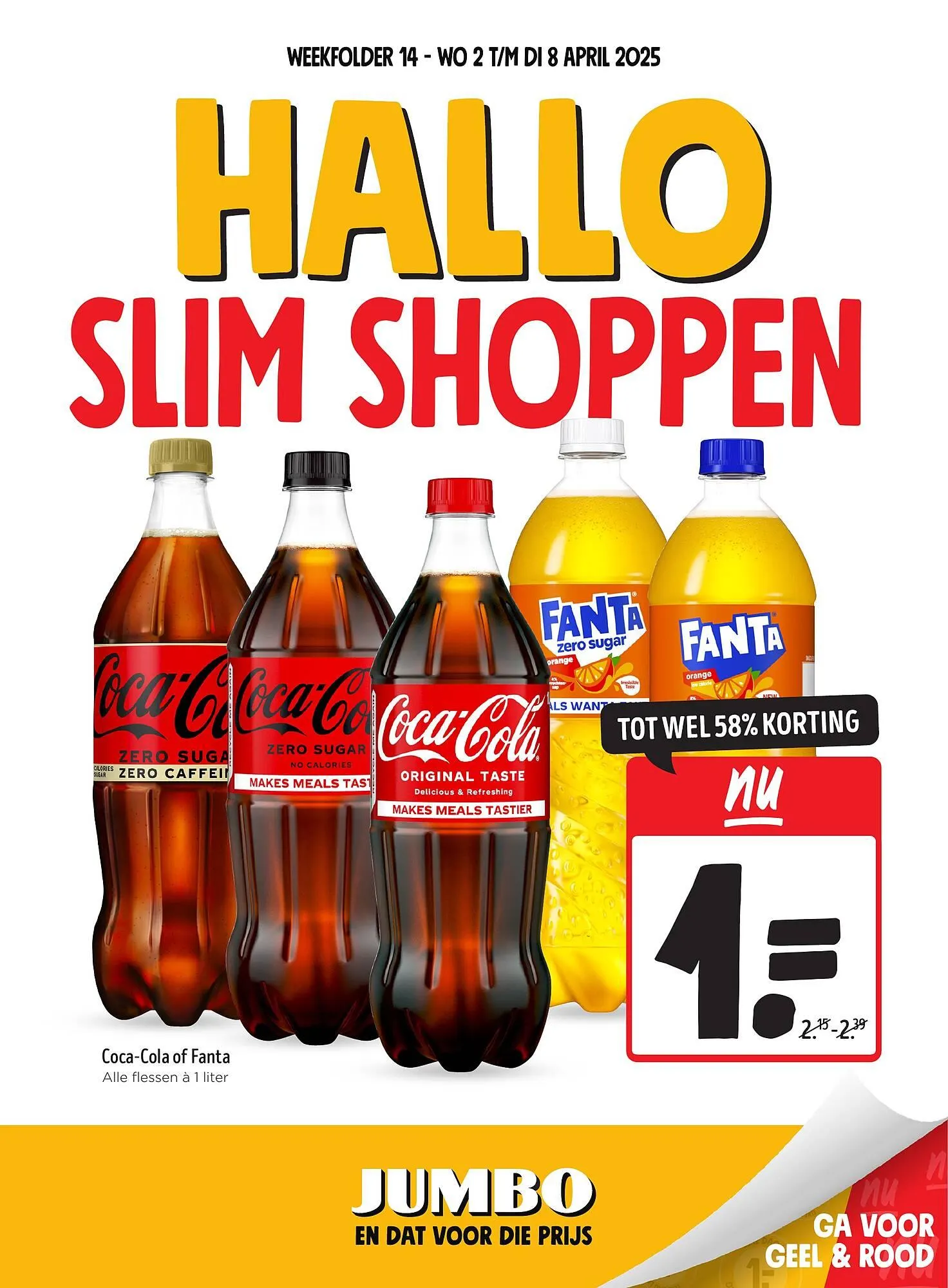 Jumbo folder van 2 april tot 8 april 2025 - Folder pagina 1