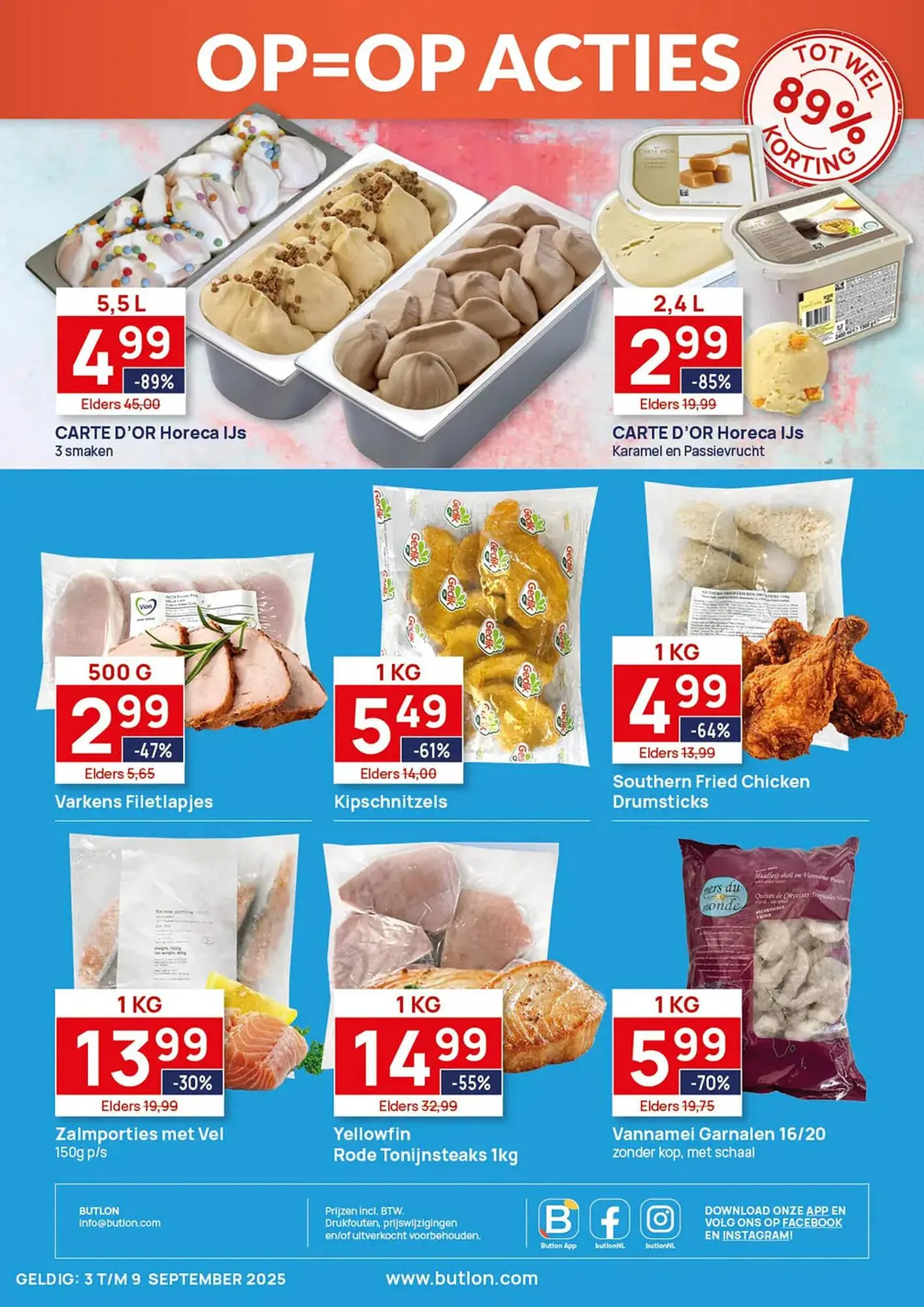 Butlon folder van 3 september tot 9 september 2025 - Folder pagina 2