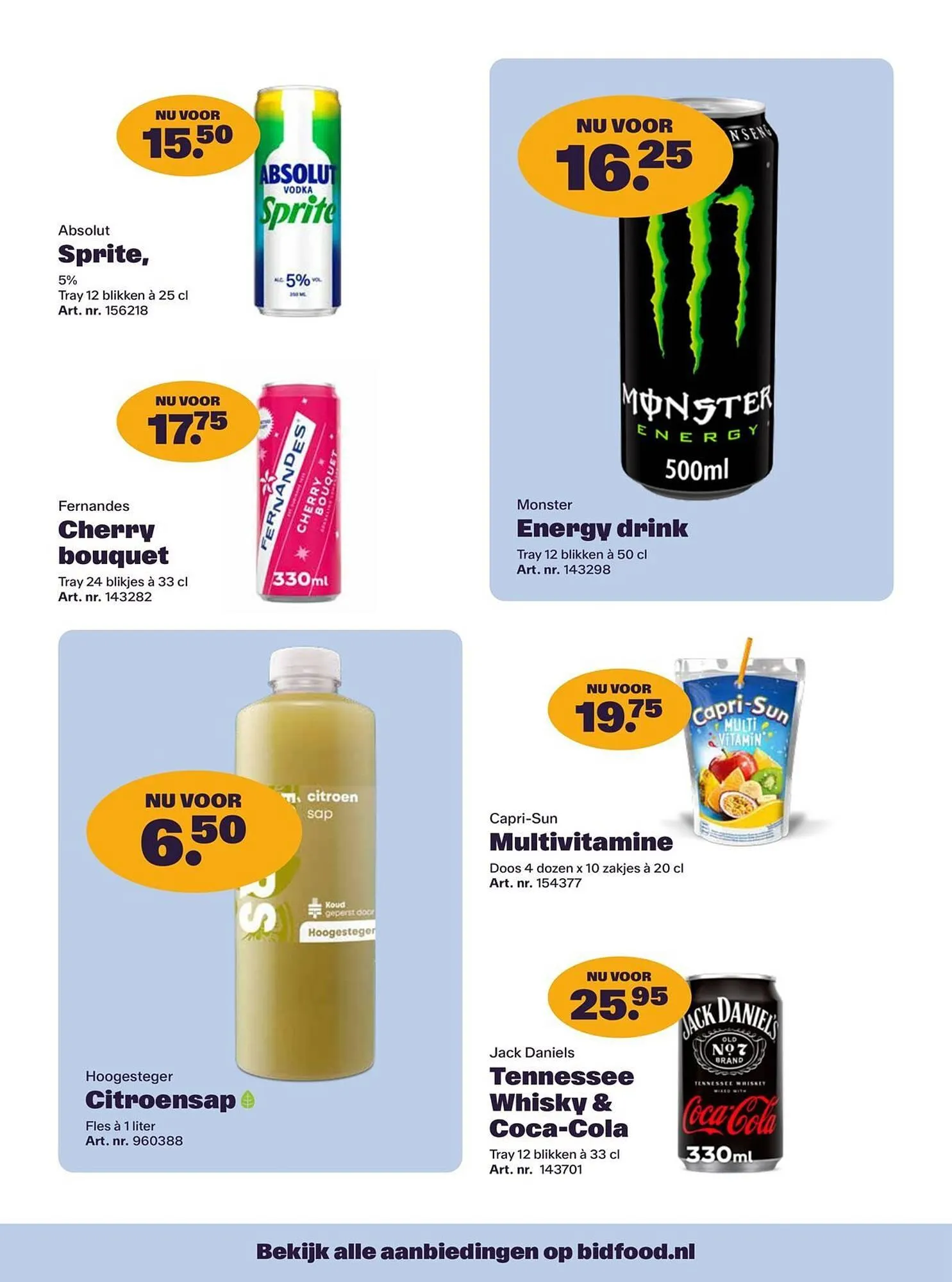 Bidfood folder van 10 november tot 23 november 2025 - Folder pagina 25