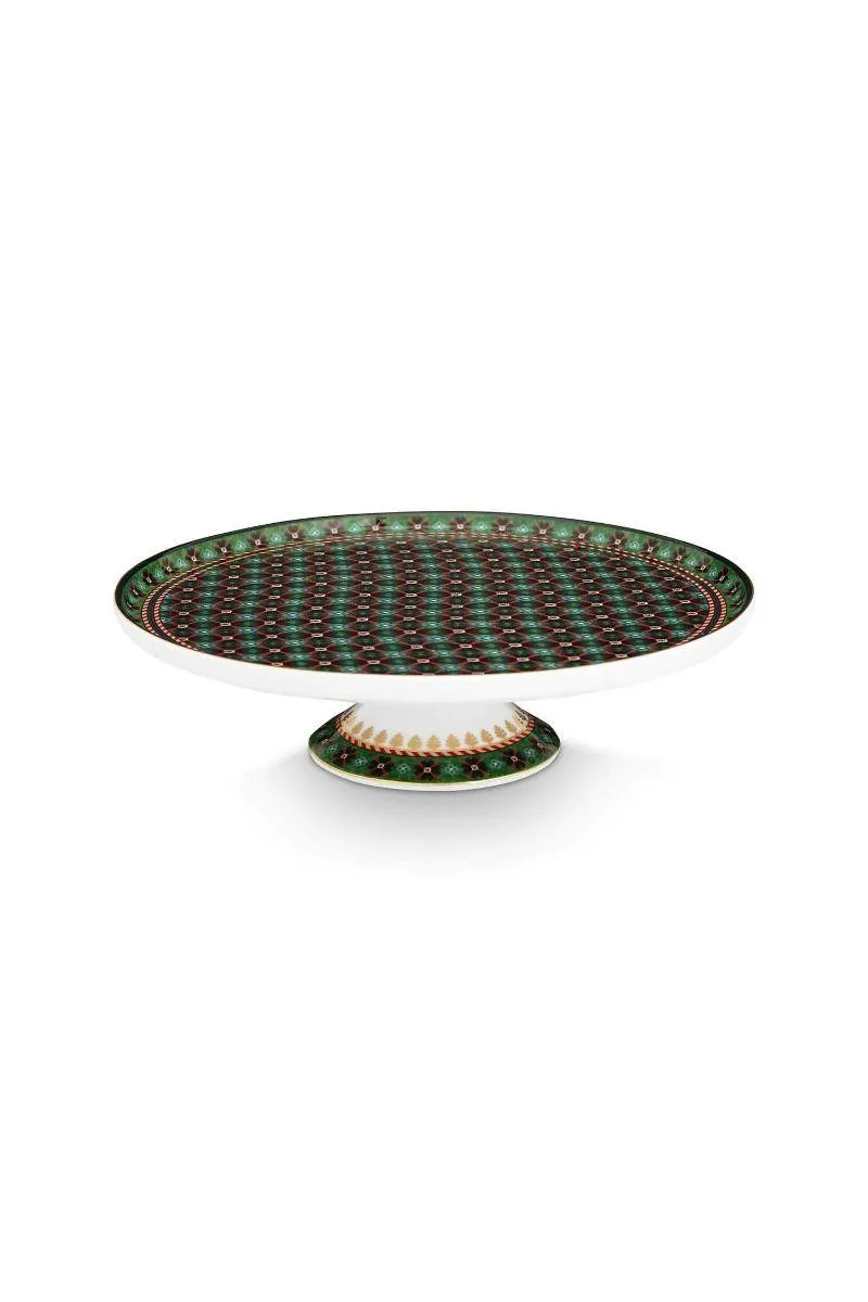 Taartplateau Klein Clover Groen 21cm